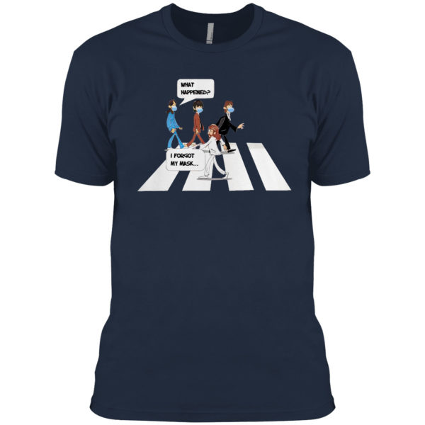 The Beatles Abbey Road what happened I forget mask shirt