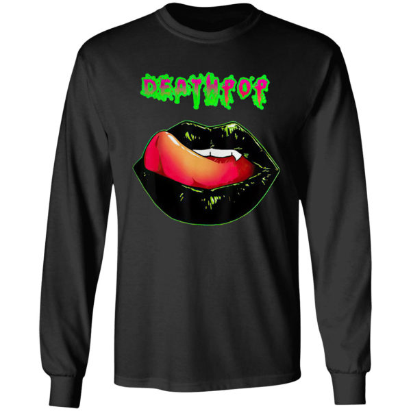 Death Pop Lips Colored Shirt