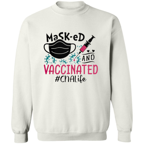 Mask-ed and vaccinated #CnaLife Shirt