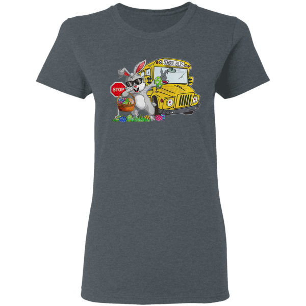 Rabbit School bus stop shirt