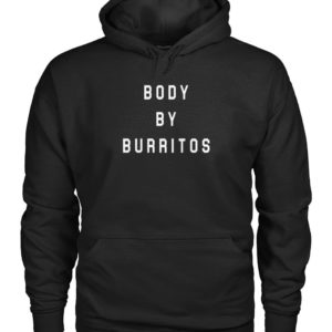 Body By Burritos tee shirt
