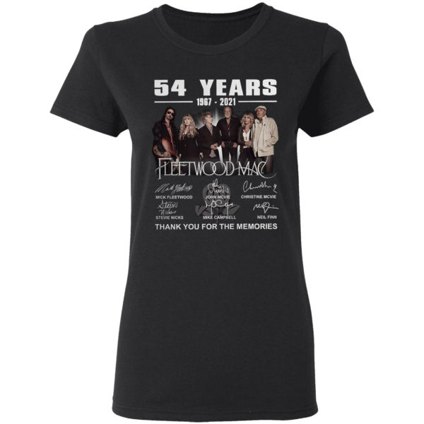 54 years1967 2021 Fleetwood Mac Mick Fleetwood signatures shirt