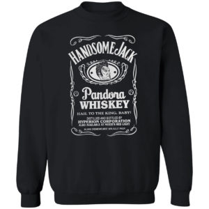 Handsome Jack Pandona Whiskey hail to the king baby shirt