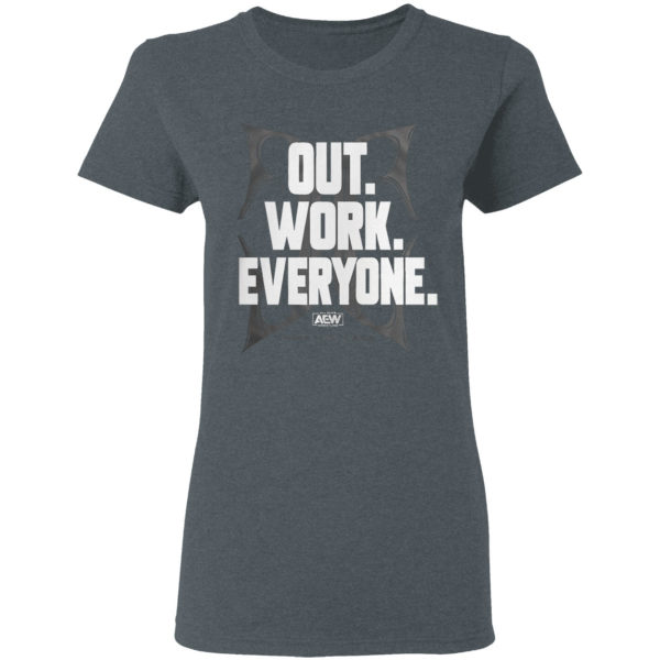 Christian Cage Out Work Everyone T-shirt