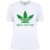 Weed Adidas logo world’s dopest mom shirt