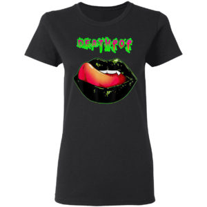 Death Pop Lips Colored Shirt