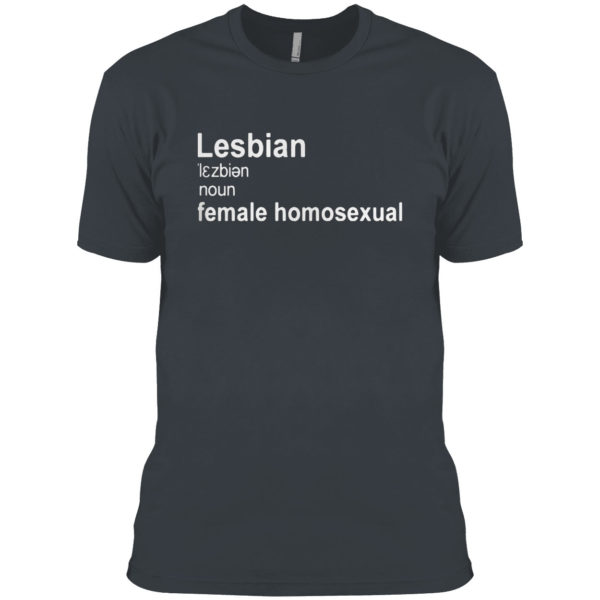 Lesbian female homosexual shirt