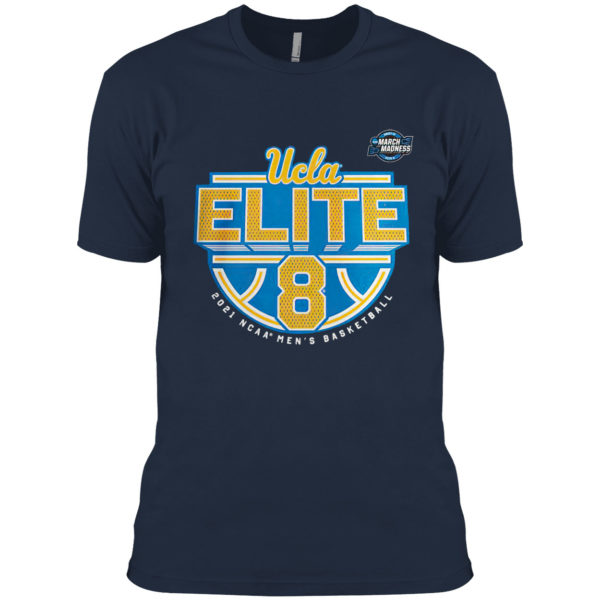 UCLA Bruins 2021 NCAA men’s basketball tournament march madness elite 8 shirt