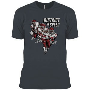 Antonio Gibson Terry McLaurin and Curtis Samuel District Of Speed Signatures Shirt