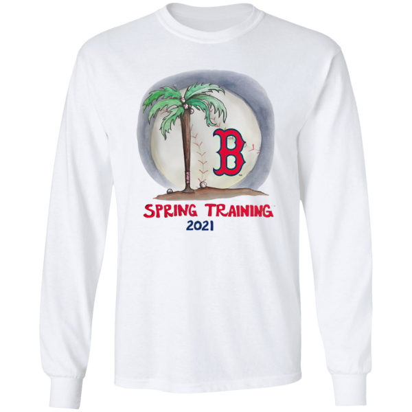 Boston Red Sox baseball MLB 2021 Spring Training shirt
