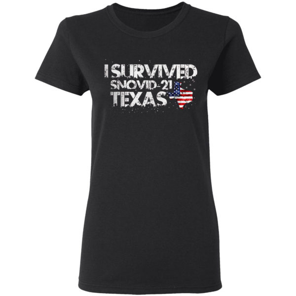 I survived snovid-21 Texas T-Shirt