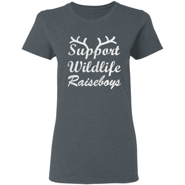 Support Wildlife Raise Boys Shirt