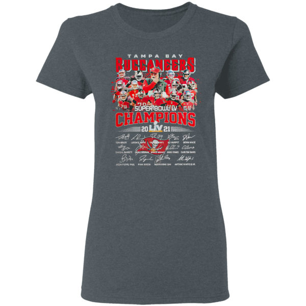 Buccaneers super bowl LV Champions shirt