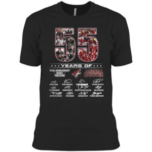 Trending 55 Years of The Greatest NHL teams Arizona Coyotes Shane Doan signatures shirt