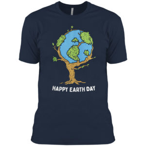 Earth Tree Happy Earth Day Shirt