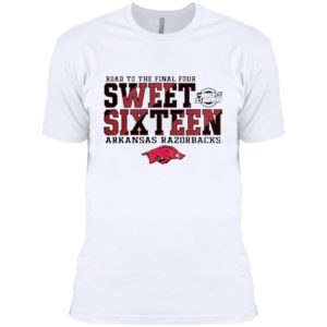 2021 road to the final four sweet sixteen Arkansas Razorbacks shirt