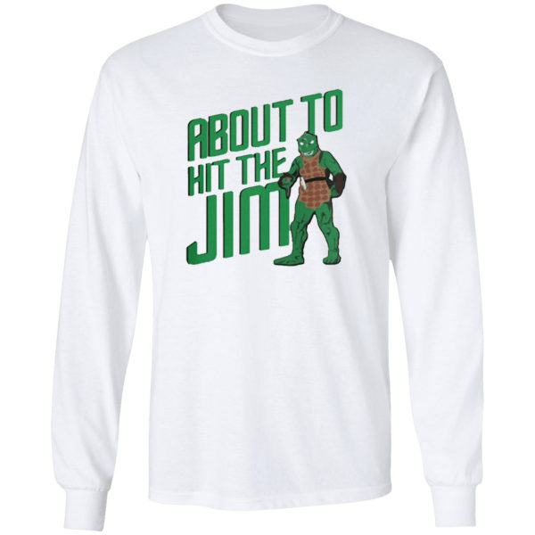 Star trek about to hit the jim shirt