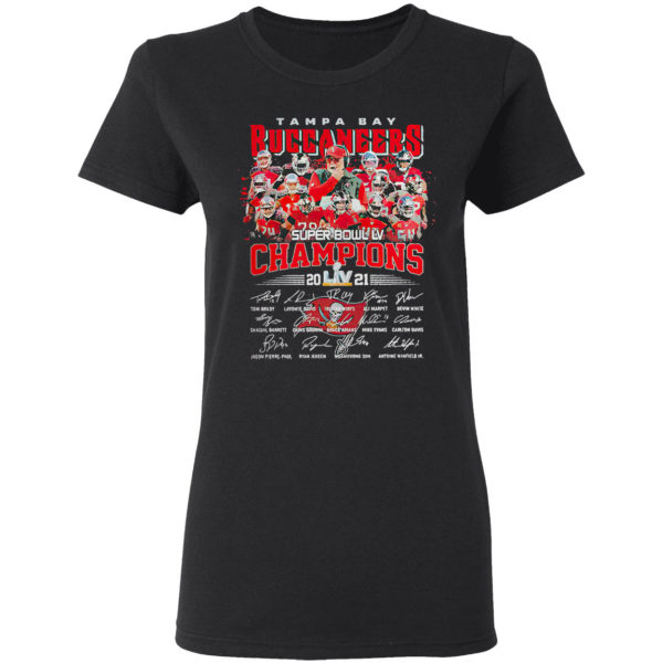 Buccaneers super bowl LV Champions shirt