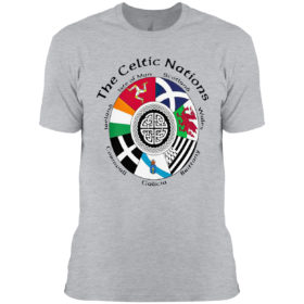 The Celtic nations Ireland Isle of man Scotland Wales Brittany Galicia Shirt