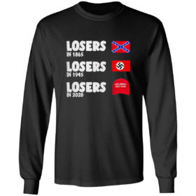 Losers In 1865 Losers In 1945 Losers In 2020 Meme Shirt