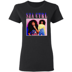 SZA ctrl blood stain on shirt