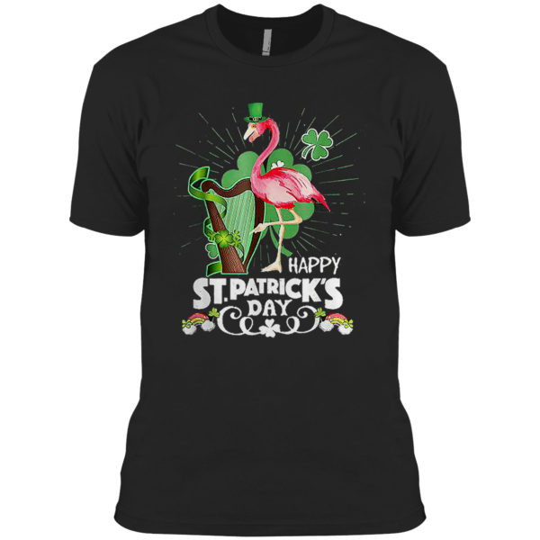 Flamingo Happy St Patrick’s Day Shirt