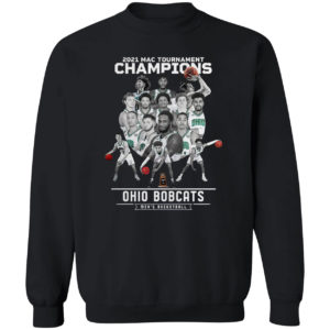 Ohio Bobcats 2021 Mac Tournament Champions Men's Basketball Shirt