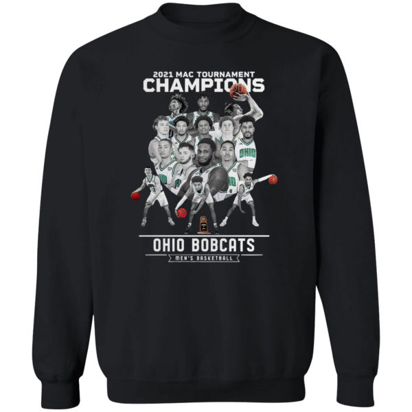 Ohio Bobcats 2021 Mac Tournament Champions Men’s Basketball Shirt