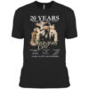 49 years 1972-2021 Mash thank you for the memories signatures shirt