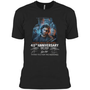 Escape from New York 40Th anniversary 1981 2021 signatures shirt