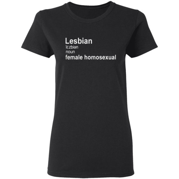 Lesbian female homosexual shirt