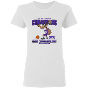 2021 Wac Tournament Champions GCU Grand Canyon Antelopes Men’s Basketball Shirt