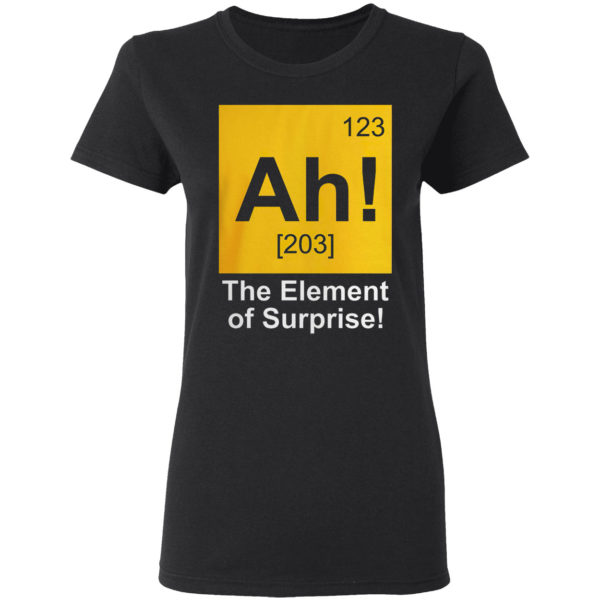 123 Ah 203 The Element Of Surprise Shirt