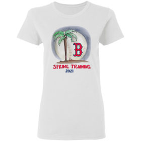 Boston Red Sox baseball MLB 2021 Spring Training shirt