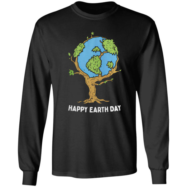 Earth Tree Happy Earth Day Shirt