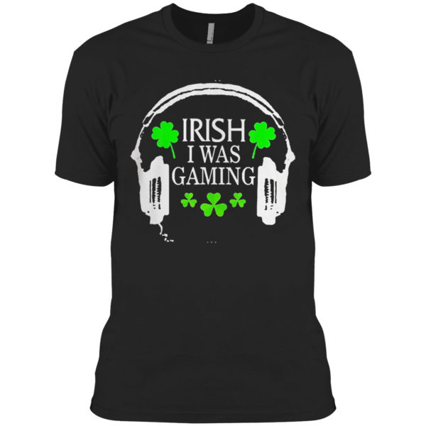 Irish I was gaming st patrick’s day gamer tote hat shirt