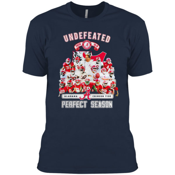 Undefeated Alabama Crimson Tide perfect season shirt