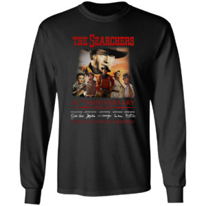 The Searchers 65th anniversary 1956-2021 thank you for the memories signatures shirt