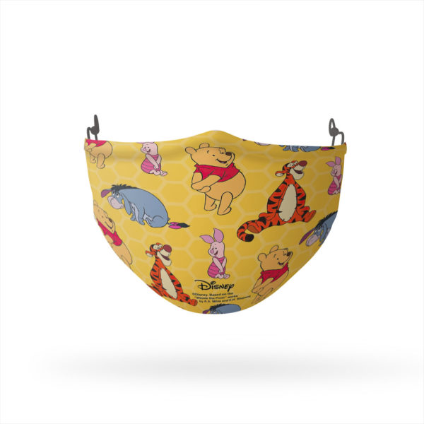 Winnie the Pooh Characters Reusable Cloth Face Mask