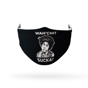 Esther Anderson wah’chit sucka face mask