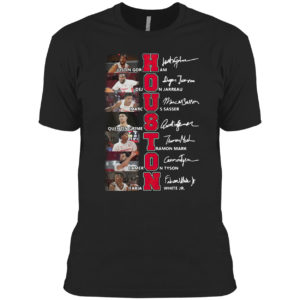 Houston Cougars Teams Basketball Signatures Shirt