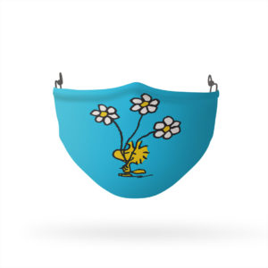 Peanuts Woodstock Smell the Flowers Reusable Cloth Face Mask