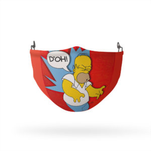 The Simpsons Homer D OH Reusable Cloth Face Mask