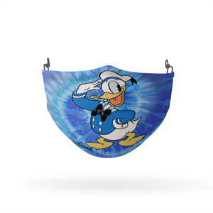 Donald Duck Tie Dye Reusable Cloth Face Mask