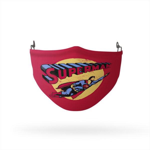 Superman Fly By Reusable Cloth Face Mask