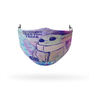 Baby Yoda Star Wars The Child Stronger Than You Think Reusable Cloth Face Mask