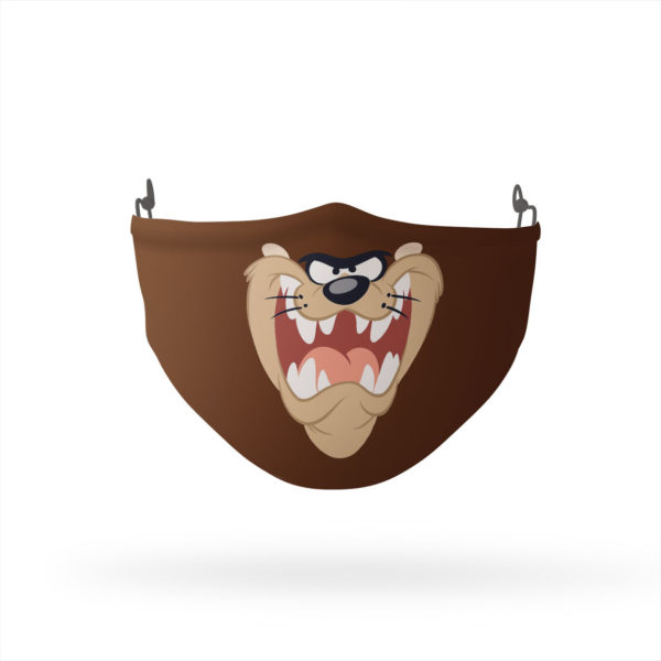 Looney Tunes Taz Face Reusable Cloth Face Mask