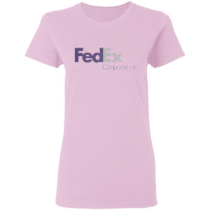 Fedex Corporation Logo Purple Shirt