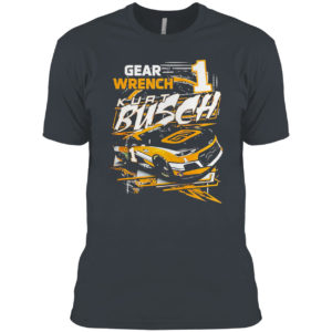 Kurt Busch Checkered Flag Slingshot Graphic Shirt
