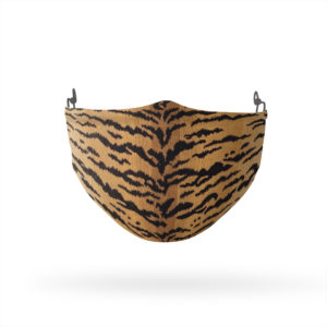 Scalamandré Tigre in Ivory Gold Reusable Cloth Face Mask